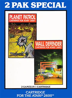 2 Pak Special - Planet Patrol, Wall Defender (A2600)