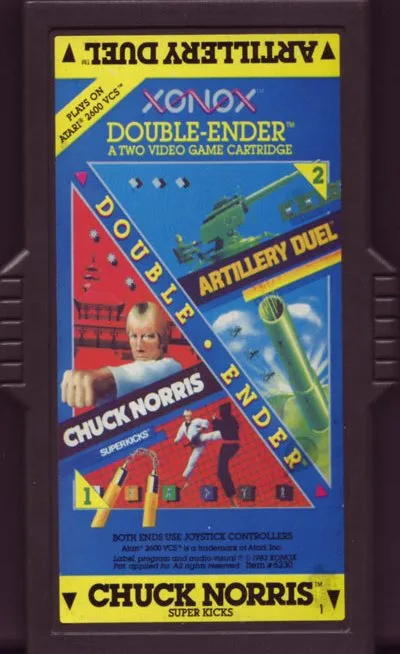 Artillery Duel & Chuck Norris Superkicks (A2600)