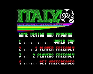 Italy 1990 (AMIGA)