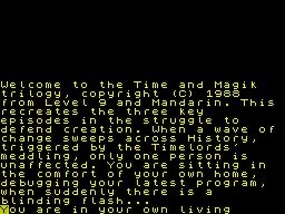 Time and Magik