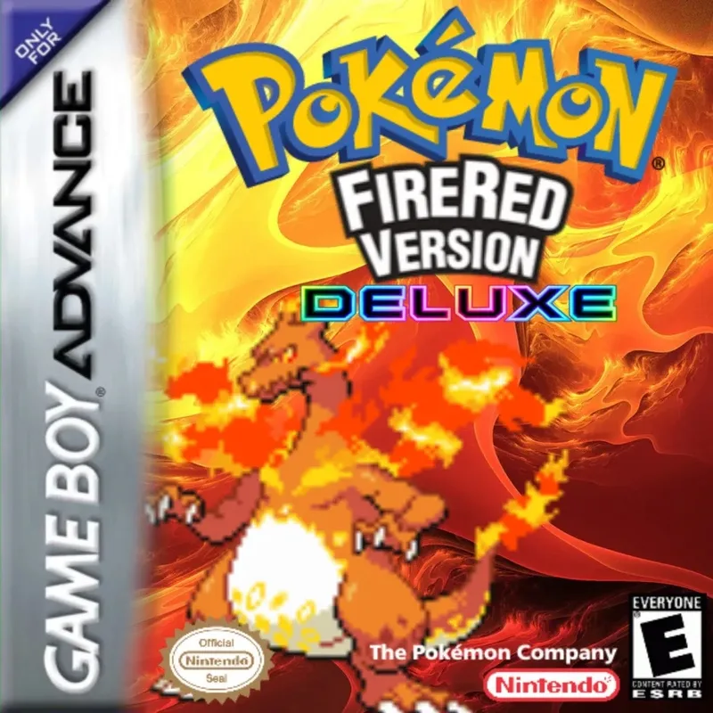 Pokemon FireRed Deluxe (GBA)