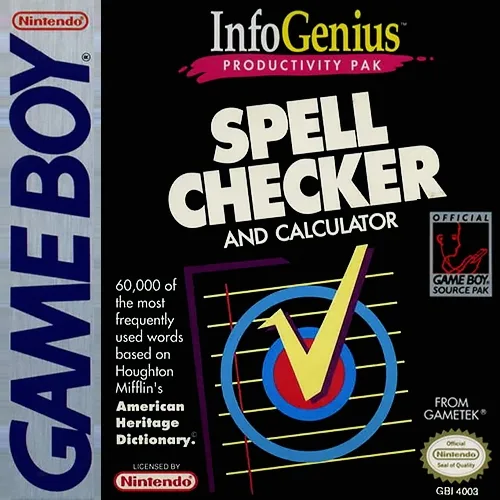 InfoGenius Productivity Pak: Spell Checker and Calculator (GB)