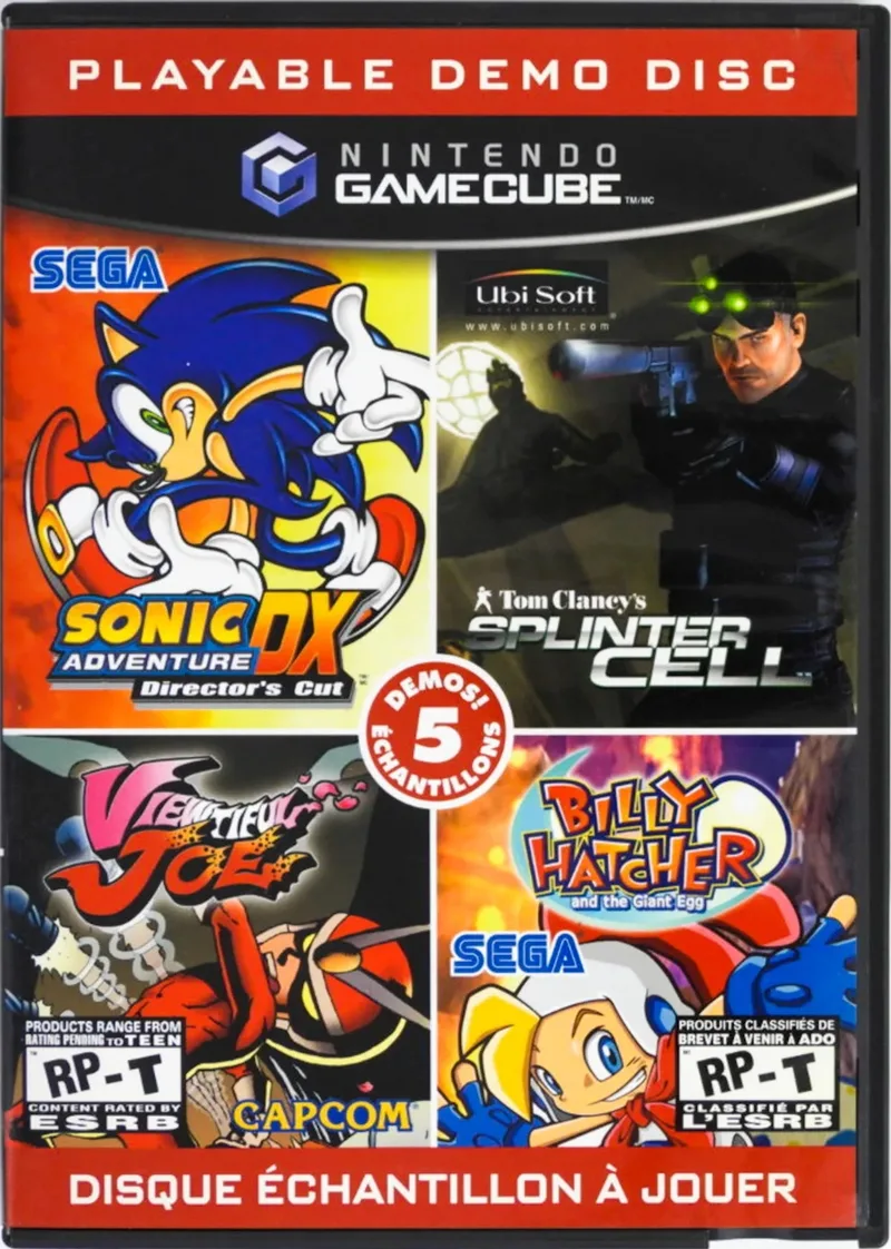 Nintendo GameCube Preview Disc (GCN)