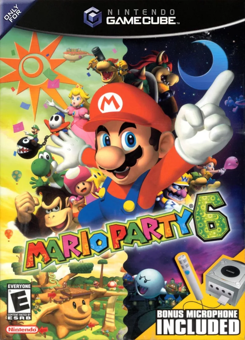 Mario Party 6 Microphone Bundle (GCN)