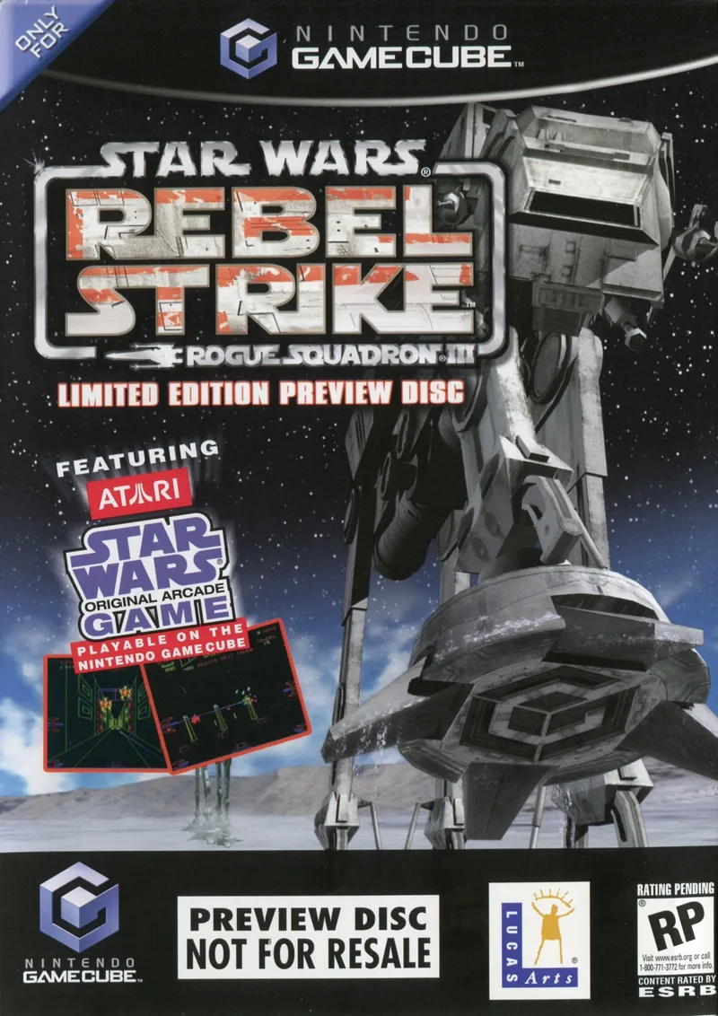 Star Wars Rogue Squadron III: Rebel Strike Limited Edition Preview Disc (GCN)