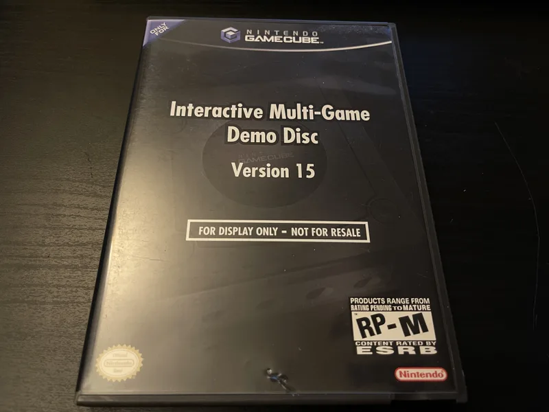 Interactive Multi Game Demo Disc Version 15 (GCN)