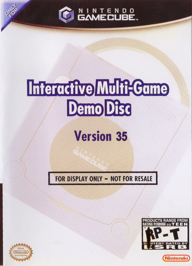 Interactive Multi-Game Demo Disc Version 35 (GCN)