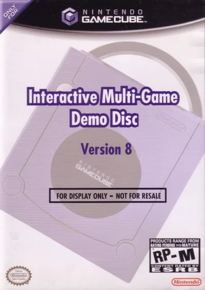 Interactive Multi-Game Demo Disc Version 8 (GCN)