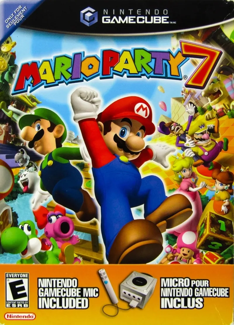 Mario Party 7 [Nintendo GameCube Mic Included] (GCN)
