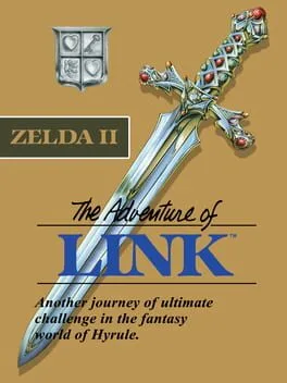 Zelda II The Adventure of Link [Gray Cart] (NES)
