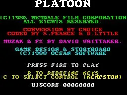 Platoon (1987) (NES)