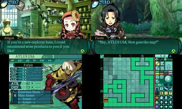 Etrian Odyssey 2 Untold: The Fafnir Knight (3DS)