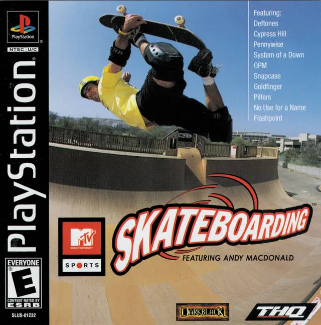 MTV Sports: Skateboarding featuring Andy Macdonald (PS1)