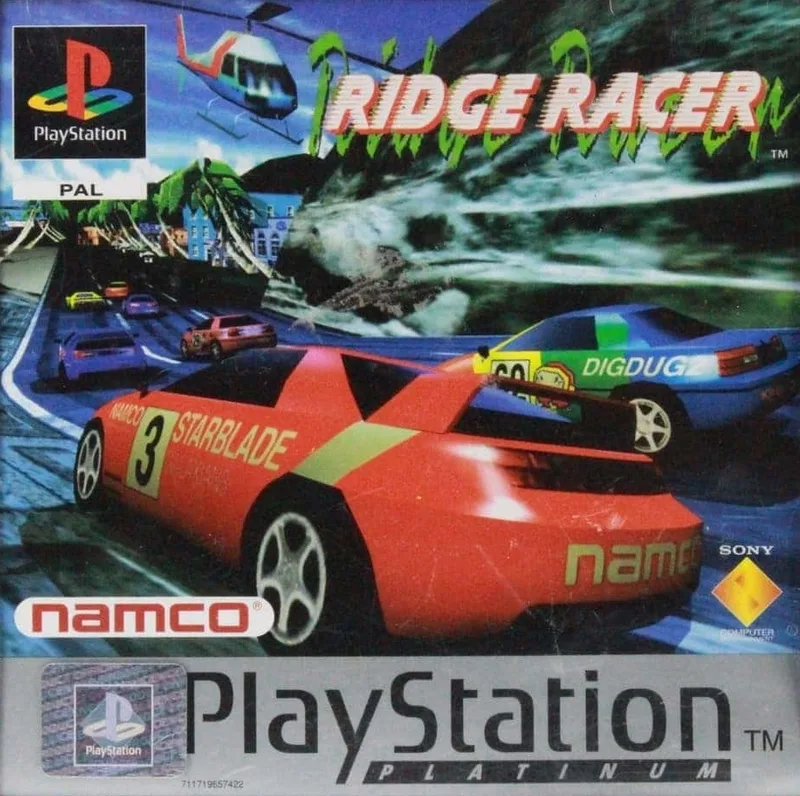 Ridge Racer (Platinum) (PS1)