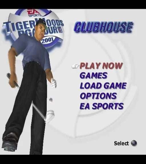 Tiger Woods PGA Tour 2001 (PS2)