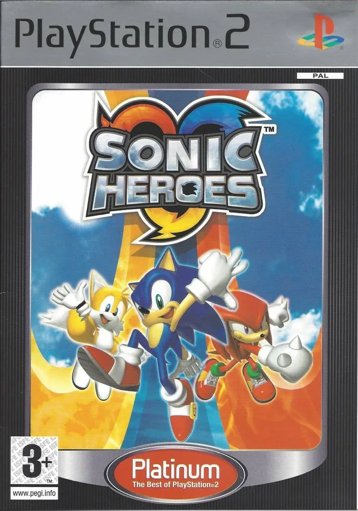 Sonic Heroes (Platinum) (PS2)