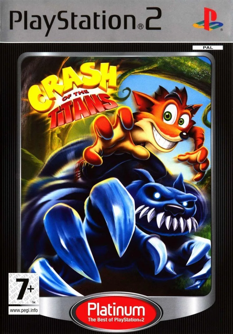 Crash of the Titans (Platinum) (PS2)