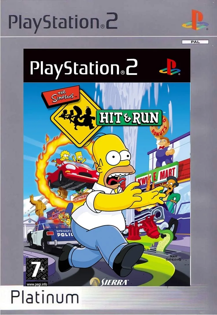 The Simpsons: Hit & Run [Platinum] (PS2)