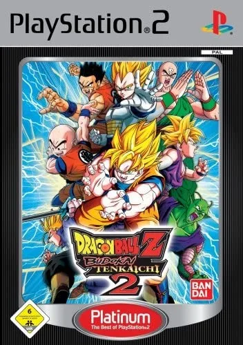 Dragon Ball Z Budokai Tenkaichi 2 (Platinum) (PS2)