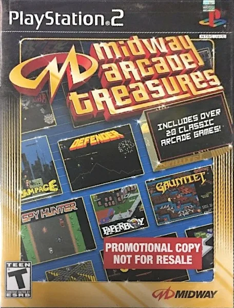 Midway Arcade Treasures (Promotional Copy) (PS2)