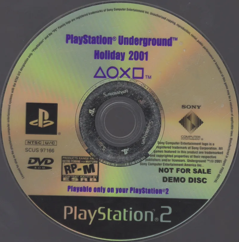 Playstation Underground Holiday 2001 (PS2)