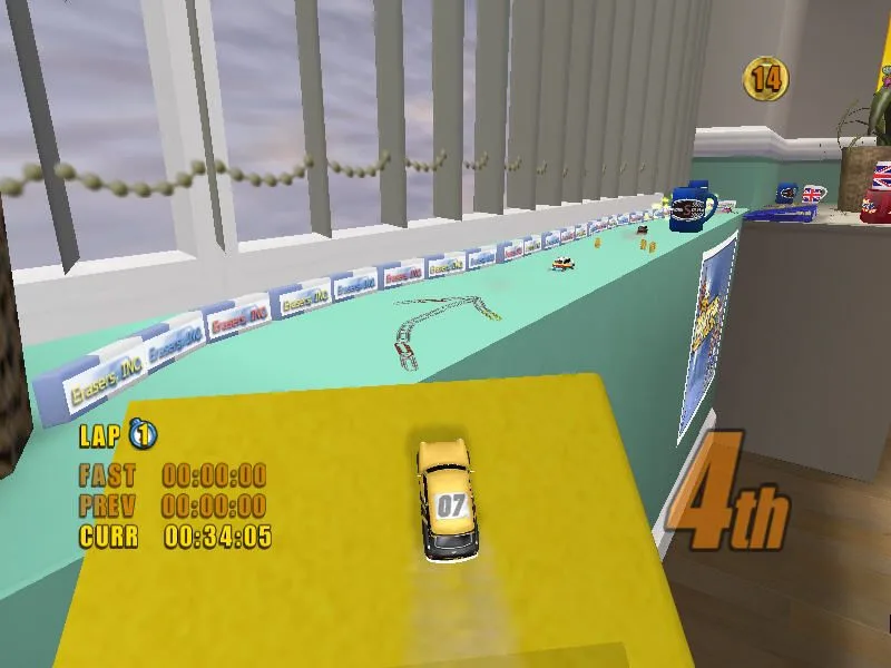 Mini Desktop Racing