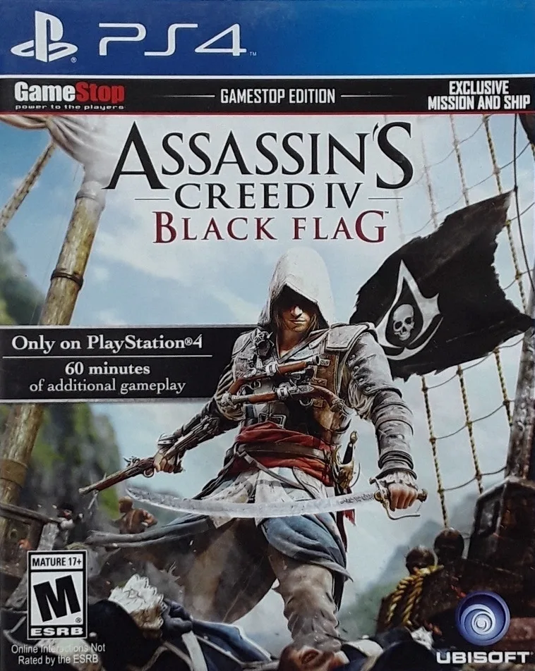 Assassin's Creed IV: Black Flag [GameStop Edition] (PS4)