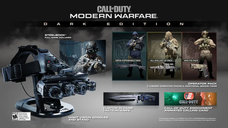 Call of Duty: Modern Warfare [Dark Edition] (PS4)