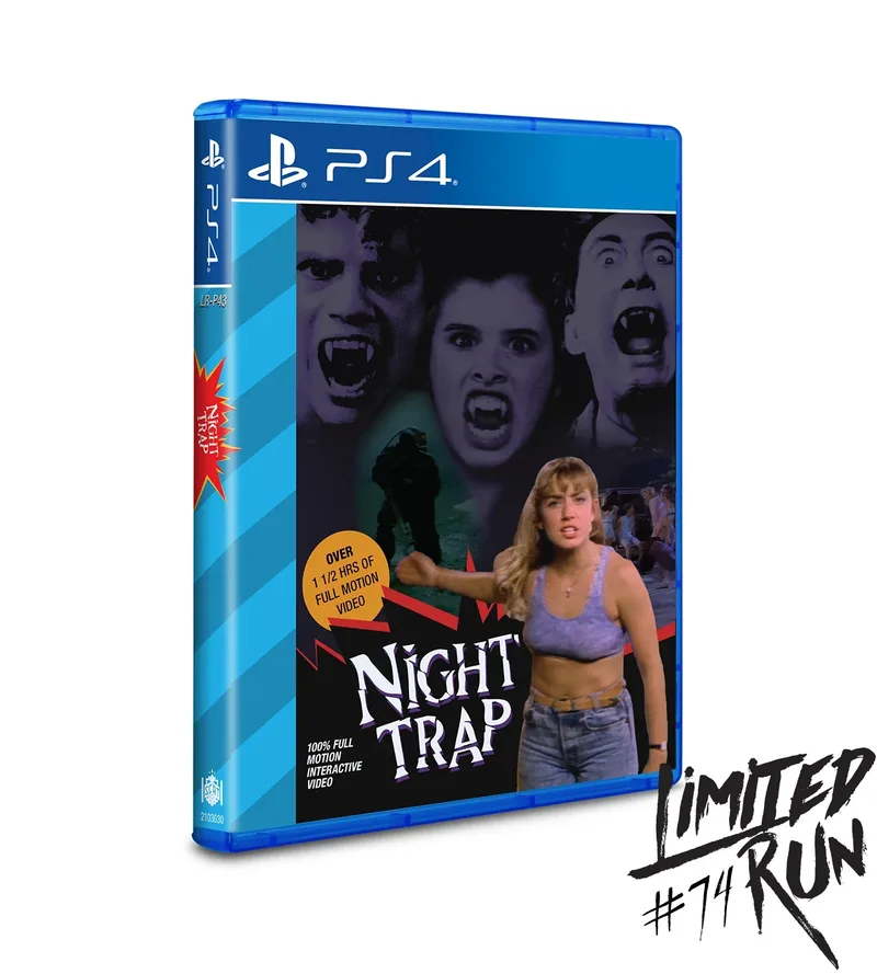 Night Trap [Blue Cover] (PS4)