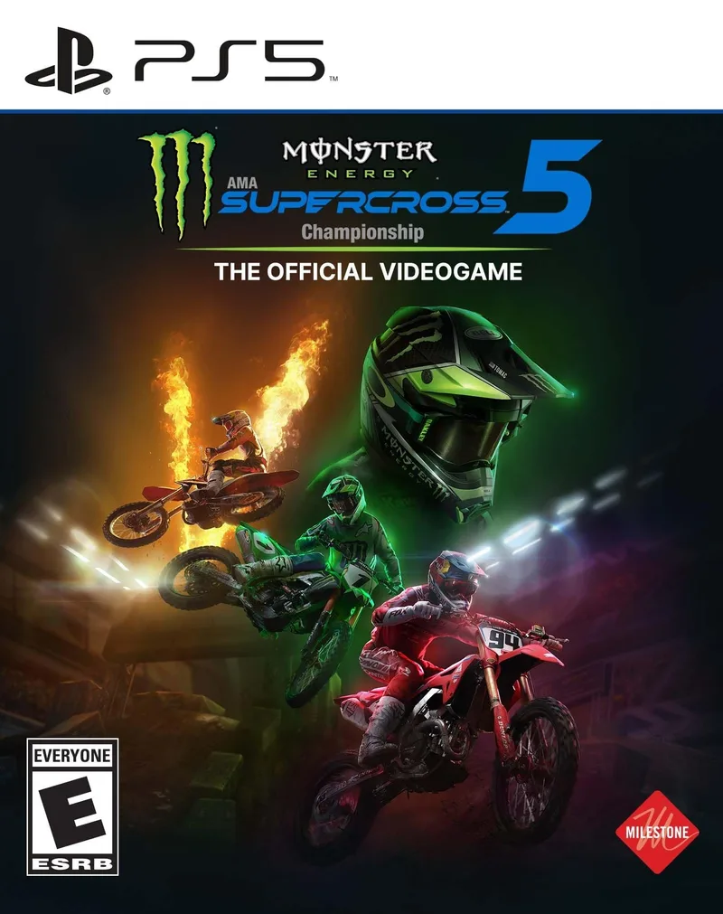 Monster Energy Supercross - The Official Videogame 5 (PS5)