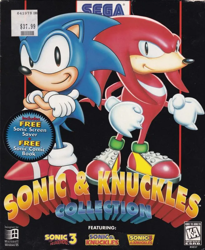 Sonic & Knuckles [Sega Platinum Collection] (GEN)