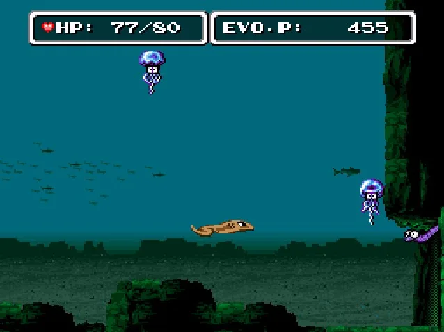 E.V.O.: Search for Eden (SNES)