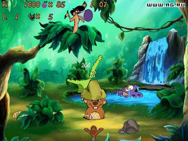 Timon & Pumbaa's Jungle Games (1998) (SNES)