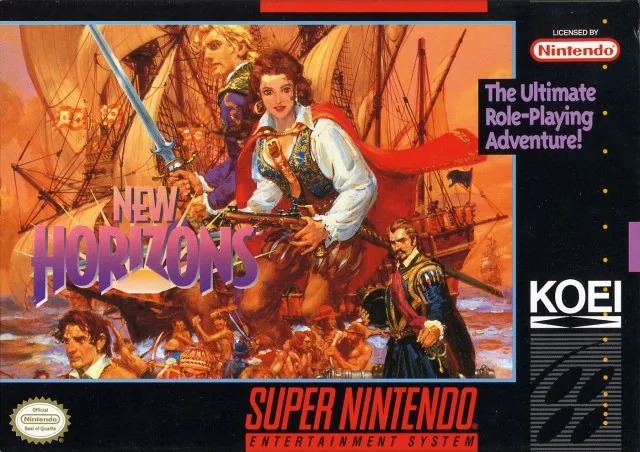 Uncharted Waters: New Horizons (SNES)