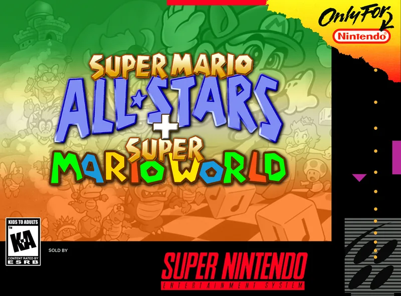 Super Mario All-Stars + Super Mario World (SNES)
