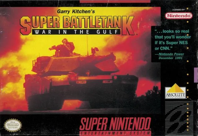 Super Battletank: War in the Gulf (SNES)