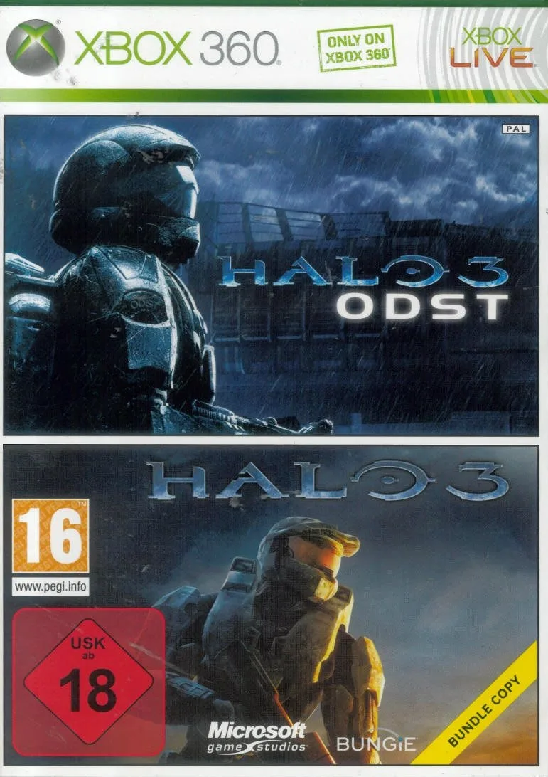 Halo 3 / Halo 3: ODST Bundle Copy (X360)